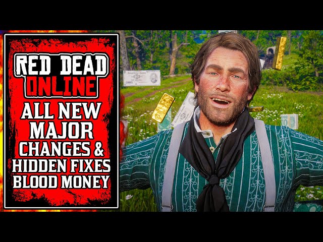 All MAJOR CHANGES & Hidden FIXES in NEW Red Dead Online Blood Money Update 1.25 (RDR2)