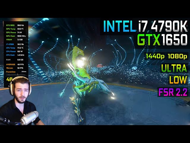 Warframe on the GTX 1650 + i7 4790k - Hold off on that Upgrade!