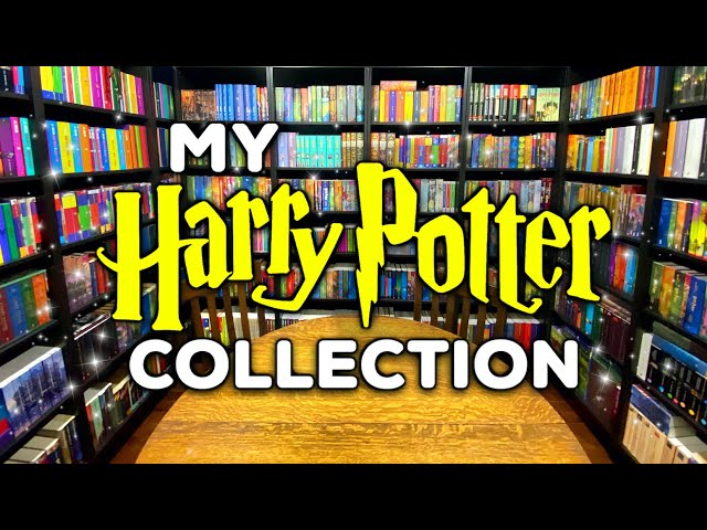 The LARGEST Harry Potter Book Collection in the World | Over 1,700 Books