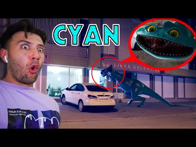 MONSTER CYAN SPOTTED IN REAL LIFE (RAINBOW FRIENDS 2)