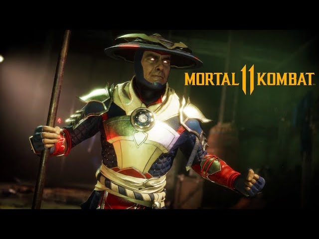 Mortal Kombat 11 - Raiden Gameplay vs Skarlet and Geras