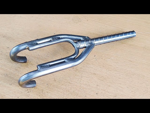 the discovery of a homemade iron bending tool that is rarely known by welders | metal bending tools