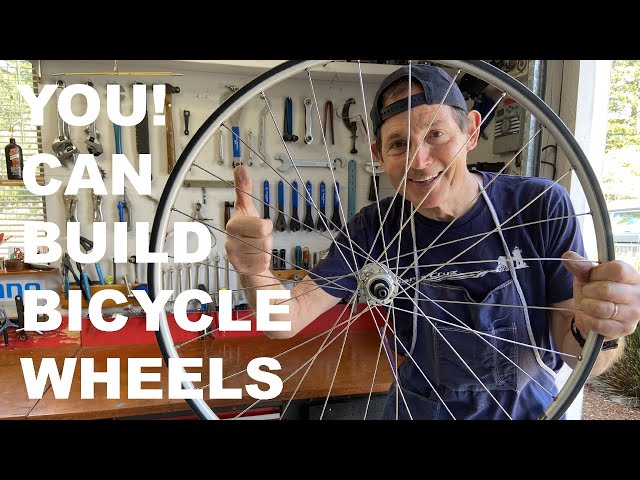 How To Build Bicycle Wheels THE EASY WAY! #bikerepair