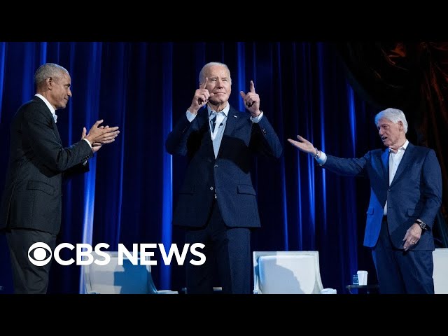 Biden's NYC fundraiser with Obama, Clinton rakes in record $26 million for campaign