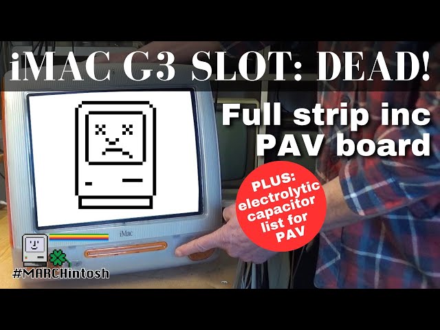 iMac G3 slot load: dead!