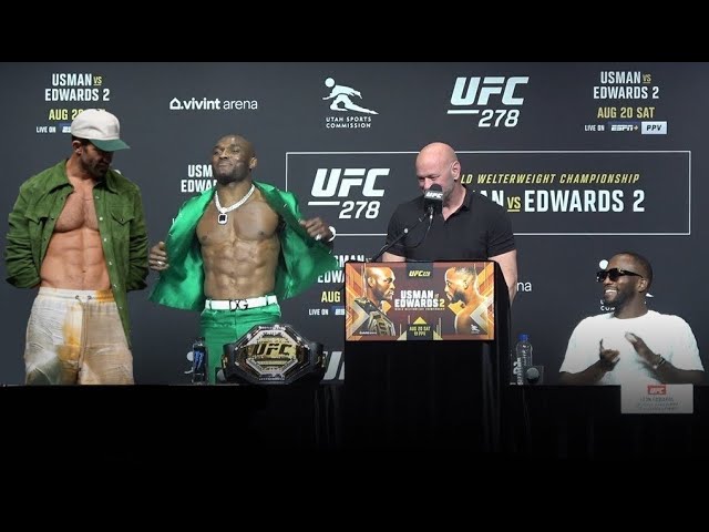 Hilarious UFC Press Conference Moments