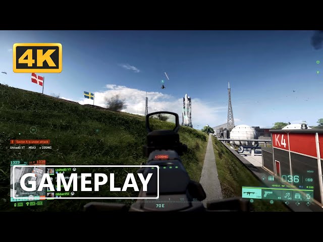 Battlefield 2042 4K Gameplay on Xbox Series X