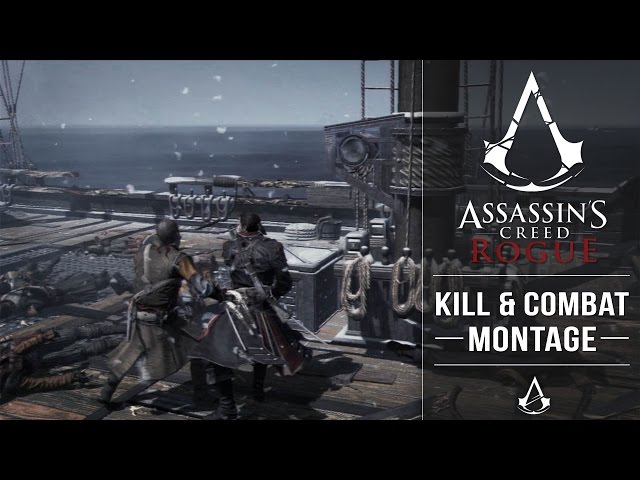 Assassin's Creed Rogue - Kill and Combat Montage (MINIGUN)
