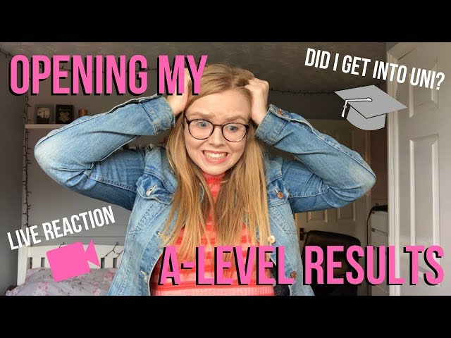 OPENING MY A-LEVEL RESULTS | LIVE REACTION