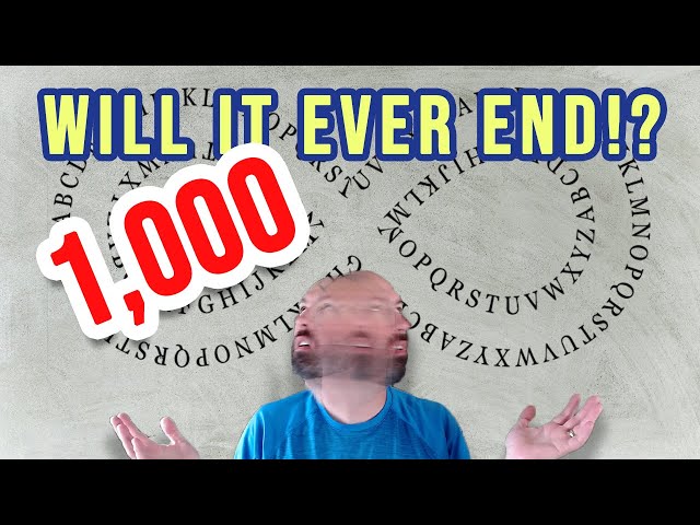 🥳 My 1,000th Video!!!! 🎉