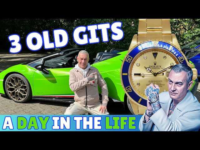 A day in the life of a retired old git! #lamborghini #rolex