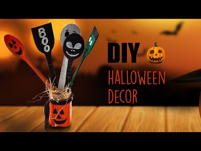 DIY Halloween Decor | Desk Decor | Halloween Craft
