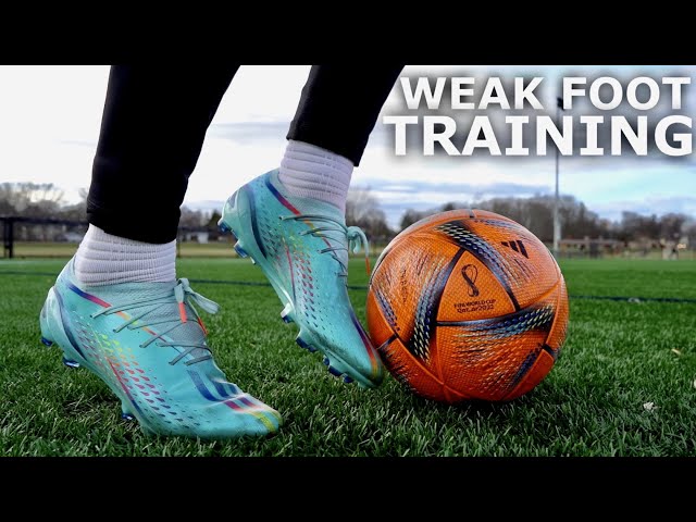 How To Improve Your Weak Foot | Using My Left Foot Only For A Full Training Session