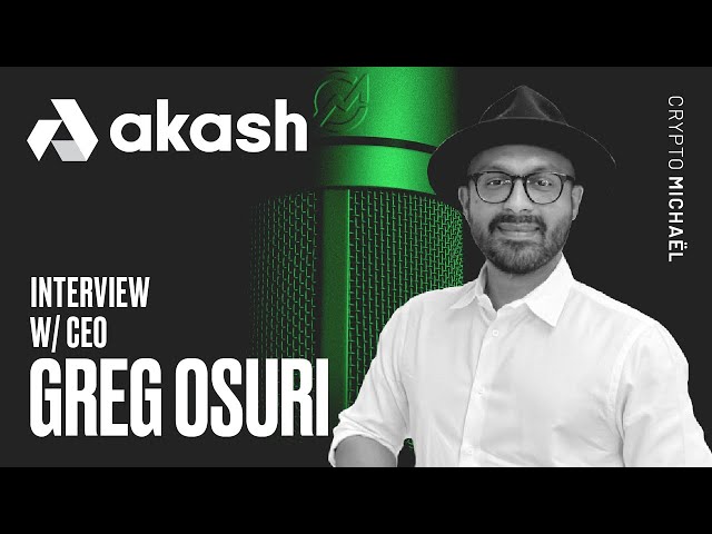 AKASH NETWORK (AKT) - Decentralized clouds, Staking, Cosmos & more!  - Interview with CEO Greg Osuri