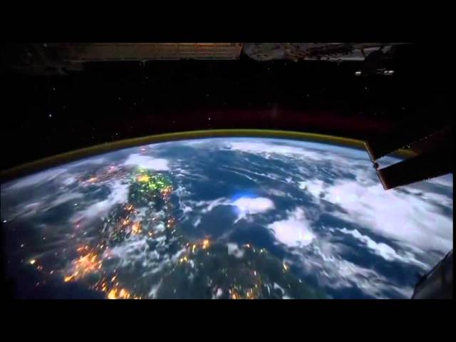 International Space Station Orbiting Earth HD  --  By NASA