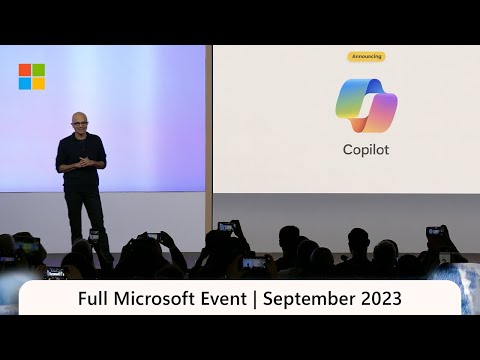 Microsoft September 2023 Event