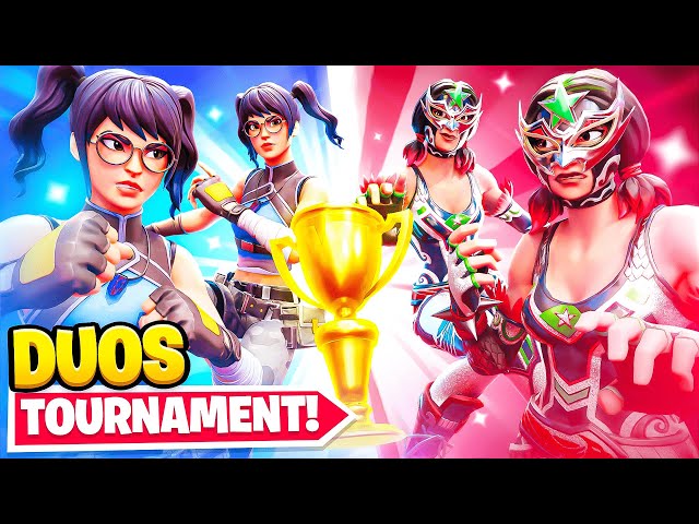 I Hosted a DUOS Tournament for $100 in Fortnite... (sweatiest tournament yet)