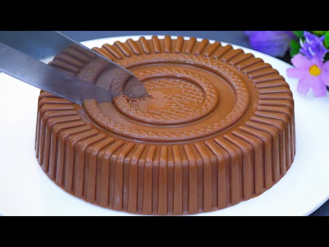 chocolate dessert without oven, without eggs! Very Easy and Delicious