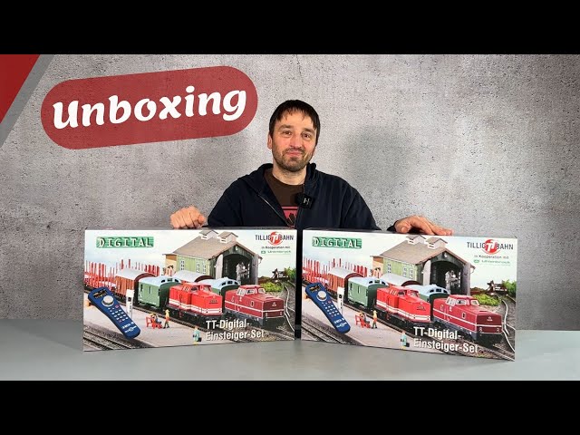 Unboxing und Fahrspaß - 2 Digitale Einsteigersets Tillig TT