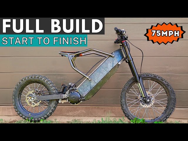 Building Insanely Fast Electric Motorcycle From Scratch / New @MySuperEbike Build