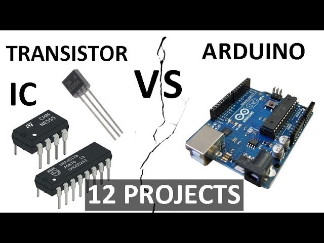 Top 12 Electronics Projects On Breadboard Using IC, Transistor & Arduino (COMPILATION)