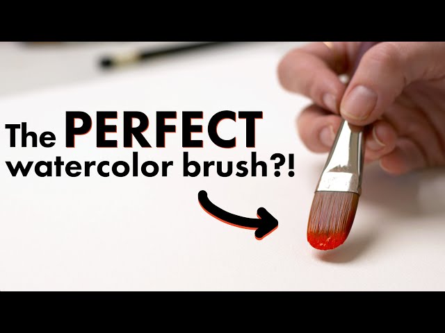 This brush elevated my watercolor skills.