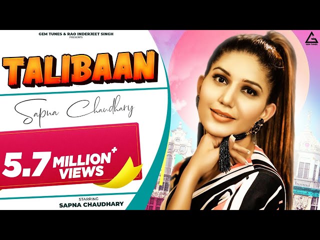 Sapna Choudhary : Talibaan (Official Video) Amit Dhull | Haryanvi Song
