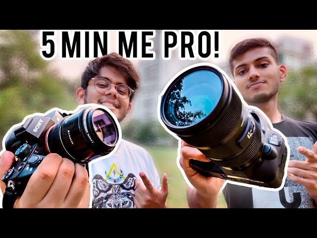 How to Use a DSLR Camera | Beginners Guide in Hindi ! ft Angad Kahai Singh