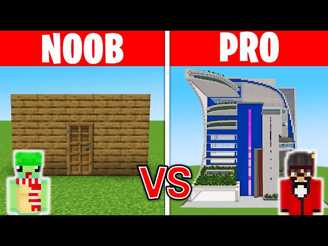 NOOB vs HACKER: I CHEATED in a Build Challenge (Minecraft)