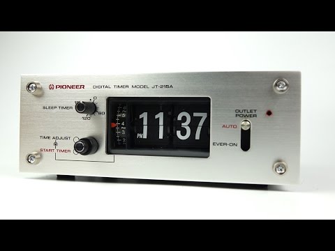 Retro Tech: Audio Timer - Pioneer JT 215A