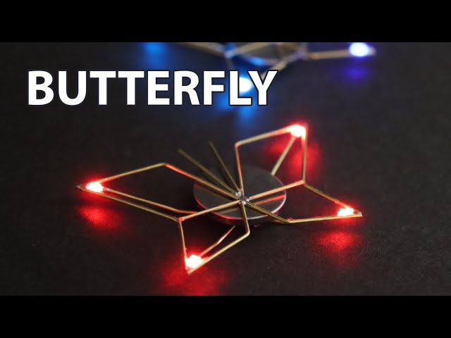 LED Butterfly Slow Build