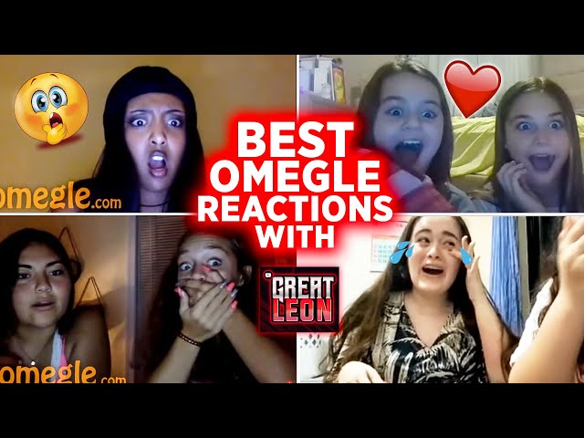 GREAT LEON BEST OMEGLE SINGING REACTIONS (COMPILATIONS)