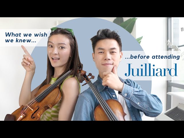 What we wish we knew before going to Juilliard for Music... with Timothy Chooi!