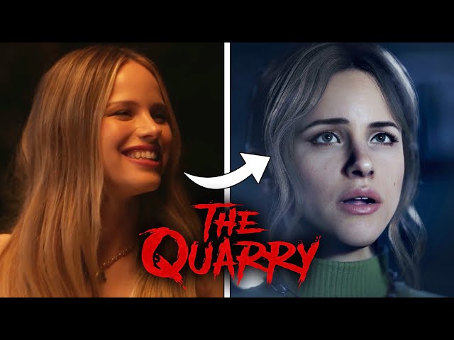 Emma Actress Halston Sage reacts to being killed in THE QUARRY