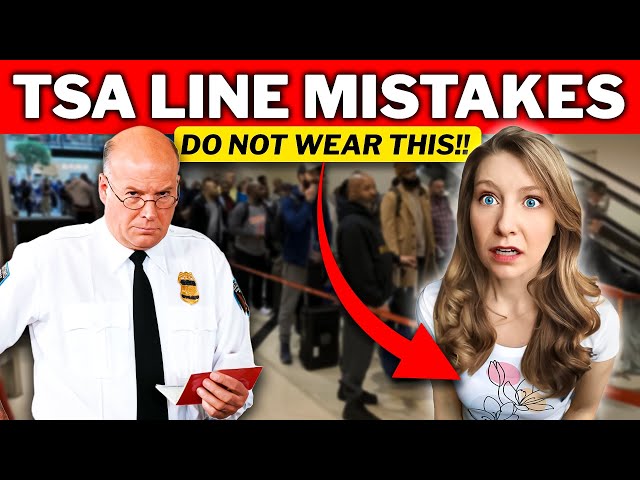 TSA LINE MISTAKES to Avoid At All Costs! (Airport Security Tips 2024)