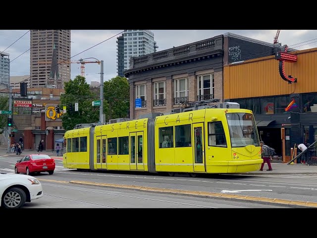 Seattle Streetcar First Hill Line