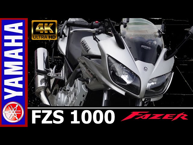YAMAHA FZS 1000 Fazer (2002) - Review in 4K