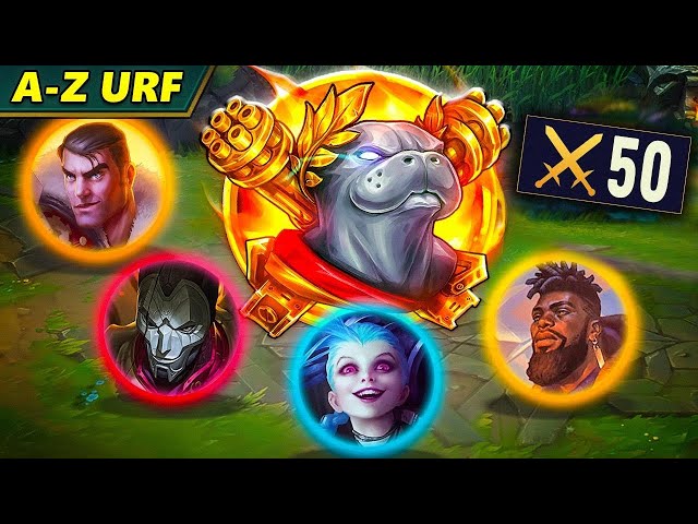 *A-Z URF EP 11* ADC is MY NEW FAVORITE (50 KILL RAMPAGE)