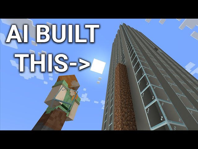AI Building Stuff in Minecraft