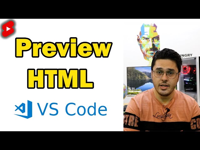 Live Preview HTML in VS Code 🔥