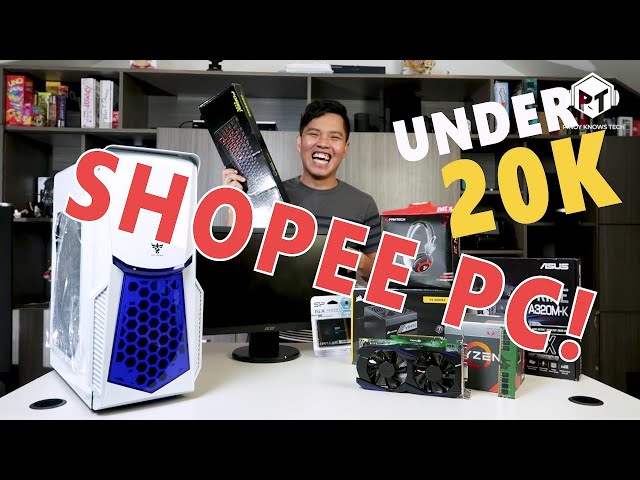 I Built a 19k SHOPEE Gaming PC BUT....