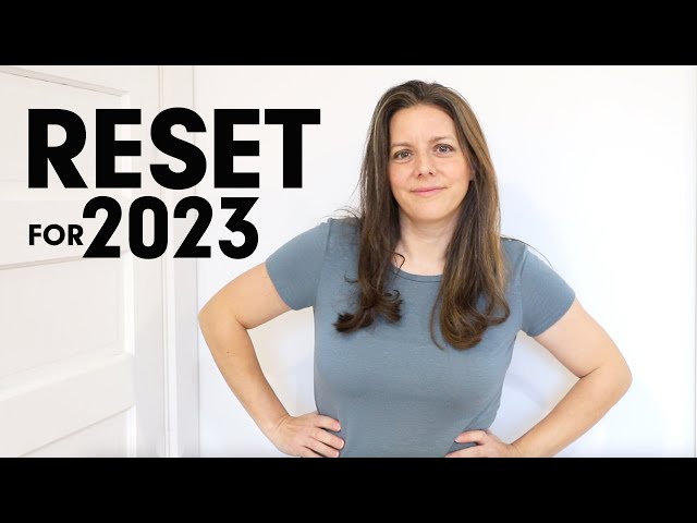23 ways to RESET for 2023 | Intentional + Mindful tips for starting the new year