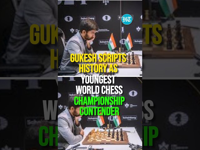 Gukesh Scripts History As Youngest World Chess Championship Contender