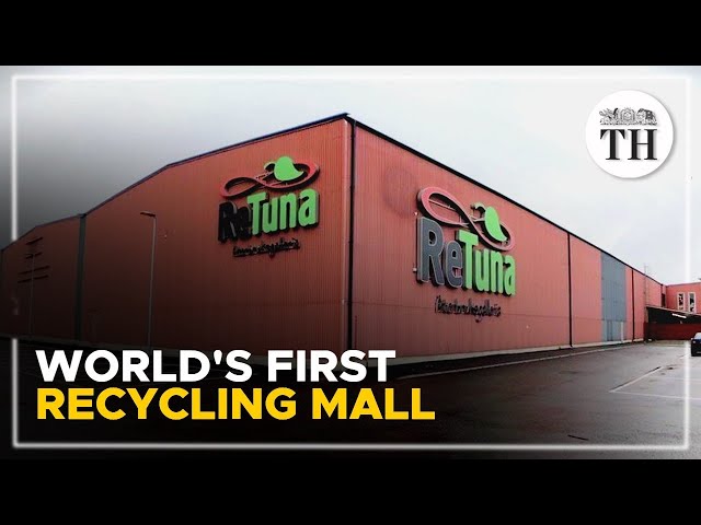 World's first recycling mall