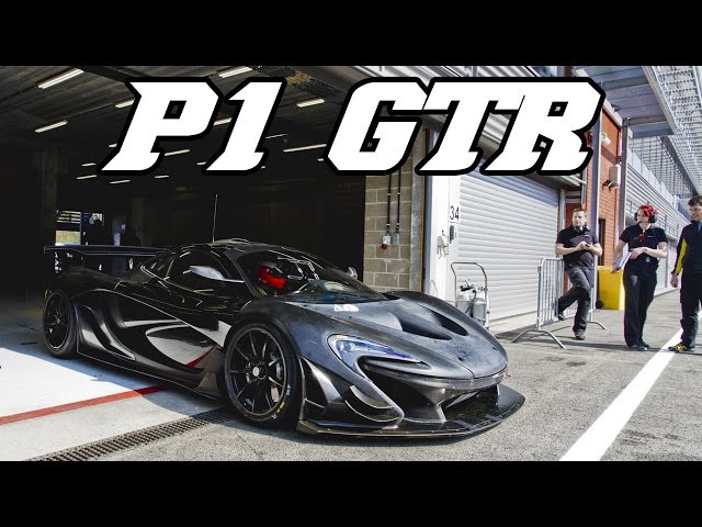 986 bhp McLaren P1 GTR flat-out at Spa-Francorchamps