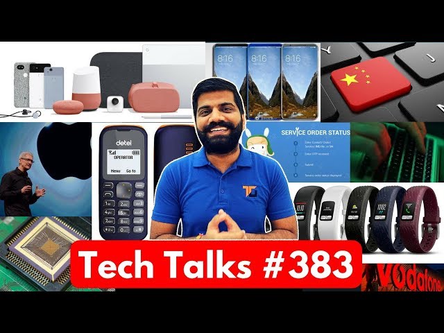 Tech Talks #383 - BSNL 499 Phone, Google Store, Garmin Vivofit, Xiaomi Face ID, Jio Offer