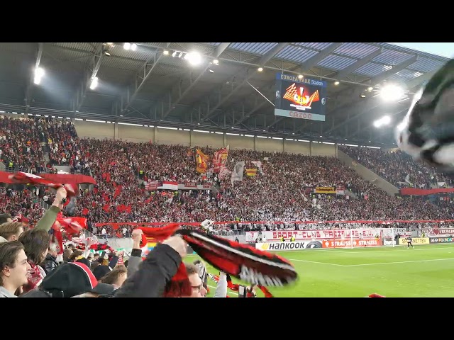 Hymne "SC Freiburg vor!" I Freiburg vs. Juventus I Europa League März 2023