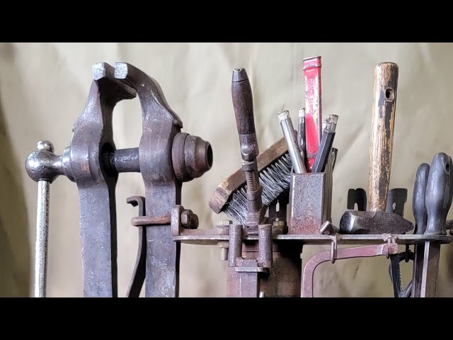 Blacksmith Leg vise, Post vise.. Why you want one.. Let's Go
