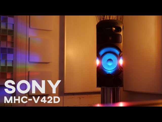 Test: Partybox Sony MHC V42D