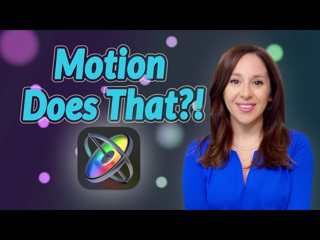 Apple Motion Tricks | 20 Things You Didn't Know You Could Do in Motion